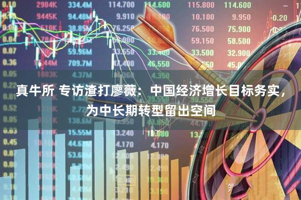 真牛所 专访渣打廖薇：中国经济增长目标务实，为中长期转型留出空间